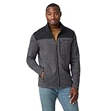 Free Country Men's Frore II Sweater Fleece Jacket Charcoal S