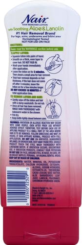 NAIR LOTION ALOE VERA W/LANOLN 9 OZ image 4