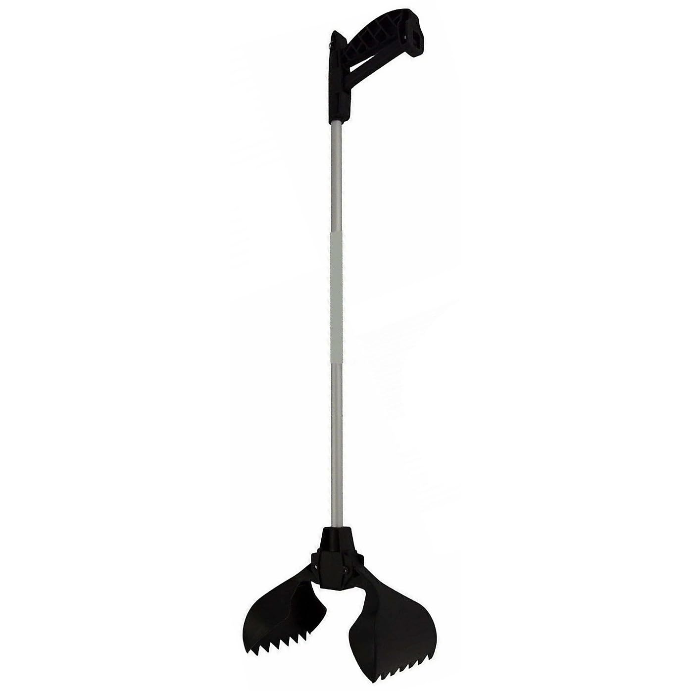 Pet Mess Picker Pooper Scooper Grabber Tool Lightweight PP Construction Hygienic Waste Pickup with Trigger Handle Jaws for Garden Lawn Pavement Outdoor Dog Walking Cleaning Aid Litter Picker