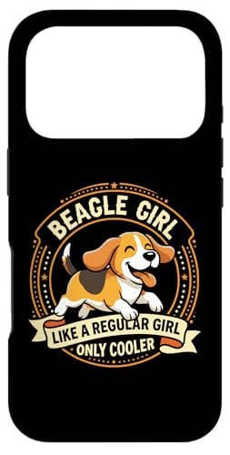 Beagle Girl Like A Regular Girl Only Cooler - Beagle Dog �X�}�z�P�[�X iPhone 17 Pro �p