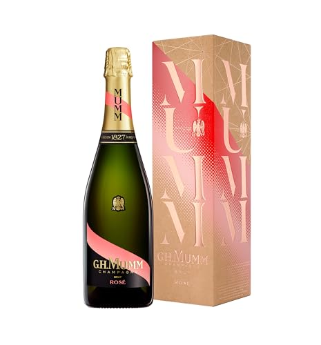 Mumm Cordon Rose Champagne con Estuche, 750 ml