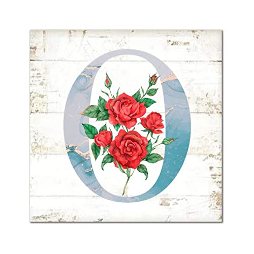Lettres rustiques en bois bleu pour personnaliser la décoration de votre cuisine