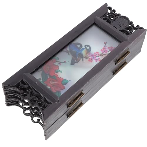 Mini paravent chinois cadeau artistique original de bureau