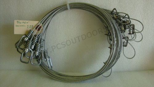 AuSable® Brand 5 ft. 3/32 Coyote & Fox Snare with Sure Lock