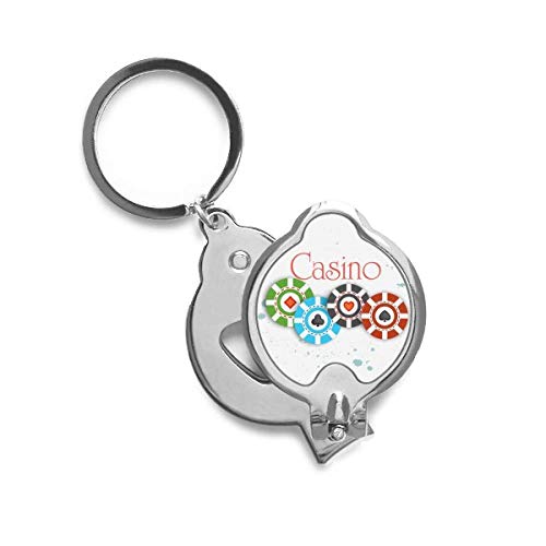 Coupe-ongles Casino Chips idée cadeau originale pour joueur de poker