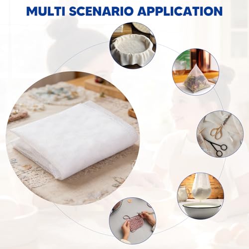 Image of Wet Felting Net for Wool Craft - 82x55cm Nylon Mesh Felting Tool, Reusable Needle Felting Mat for DIY Projects, Felting Supplies and Accessories