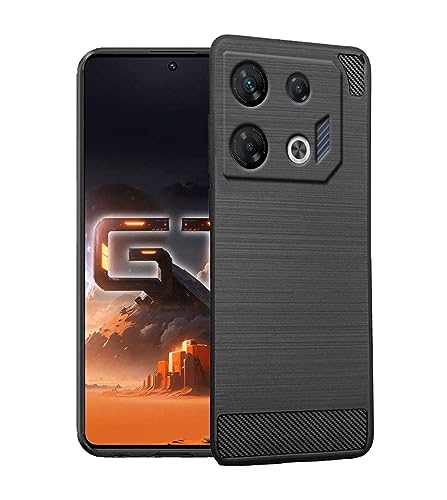 Image of Soft Flexible Hybrid Armor Back Case Cover Compatible with Infinix GT 10 Pro (Hybrid Armor)