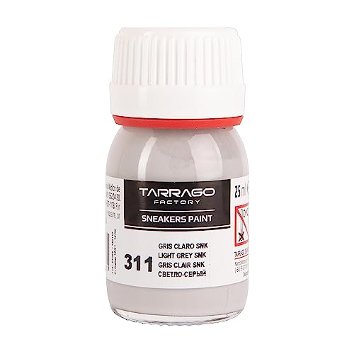 Tarrago Tinte para zapatos SNK 311, botella de 25 ml, con pincel y esponja, para piel lisa, piel sintética o lona