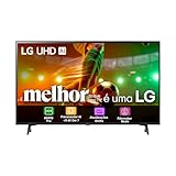 Smart TV 4K 43' LG UHD 43UT8000 Processador α5 Ger7 AI Alexa/Chromecast integrado Otimizador de Jogos webOS 24 compatível com Controle Smart Magic