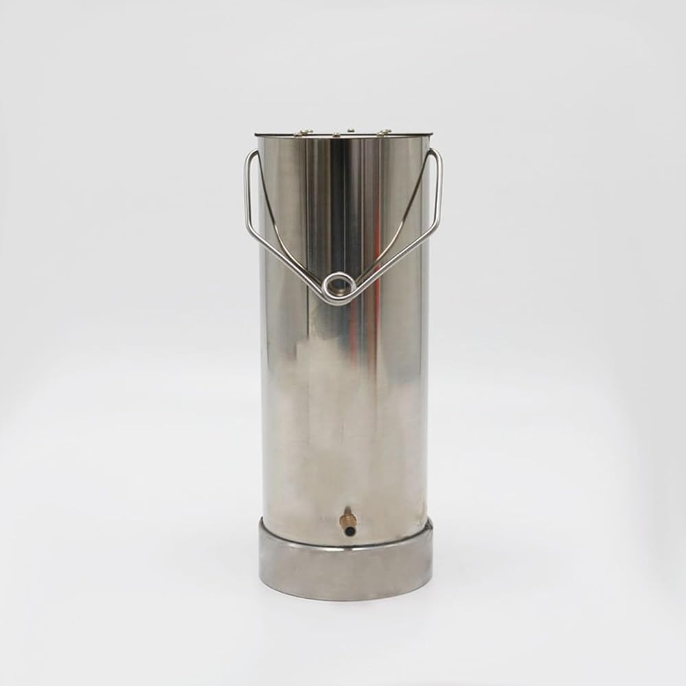 Kit de muestreo de Agua de Acero Inoxidable, cucharón para recolección de muestras de Agua de 1 litro, Equipo Duradero de Acero Inoxidable 304 para análisis de Agua y Resultados precisos.