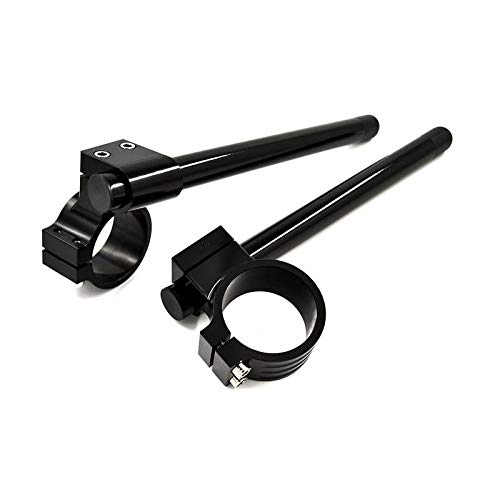 Guidon Bracelets Clip on 50mm pour Triumph Daytona 675 R 11-16 +30mm