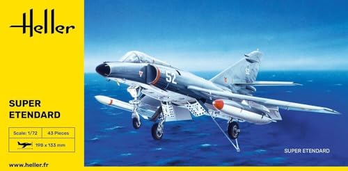 Super Etendard Heller 80360 maquette ajustement précis pour éviter les erreurs de montage