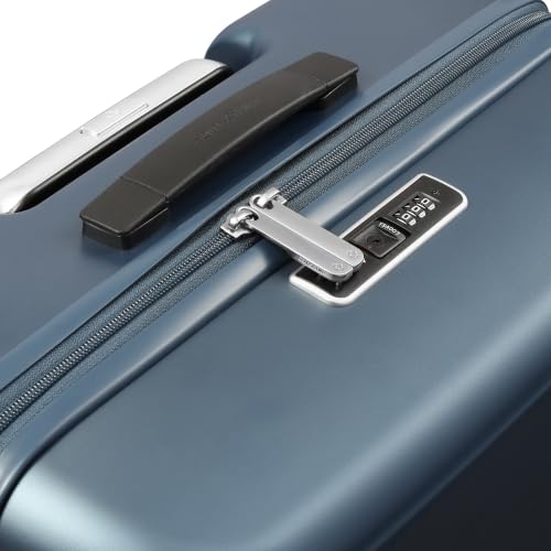 Image of Samsonite Trolley Bag Suitcase for Travel | STAREN 75 Cms Polycarbonate Hardsided Large Check-in Luggage Trolley Bag, Navy