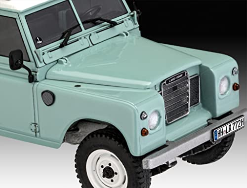 Revell 85-4498 Land Rover Series III 109 Model Truck Kit 1:24 Scale 184-Piece Skill Level 5 Plastic Model Building Kit, Blue by Revell - Image 3
