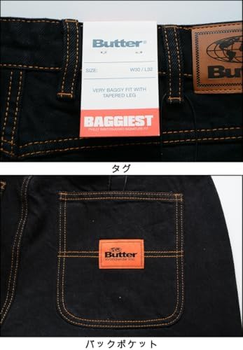 butter goods デニム　32インチ　fti punkandyo Amazon | [バターグッズ] SANTOSUOSSO DENIM JEANS [32inc] WASHED