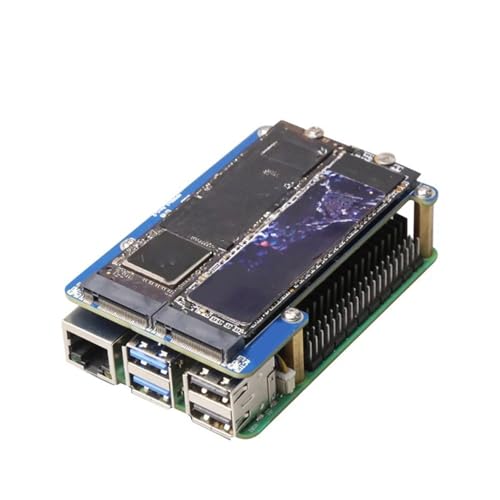 Applicable to MPS2280D Applicable to 5 PCIE to M.2 dual SSD HAT supports 2280/2242/2230 SSD