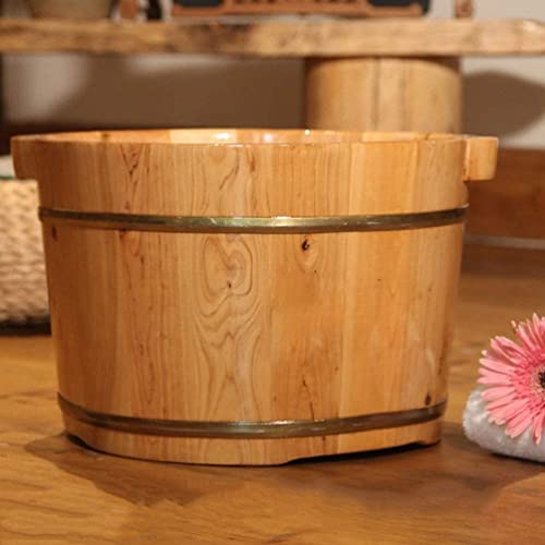 Tina de remojo para pies de madera natural Katzowen miniatura 2