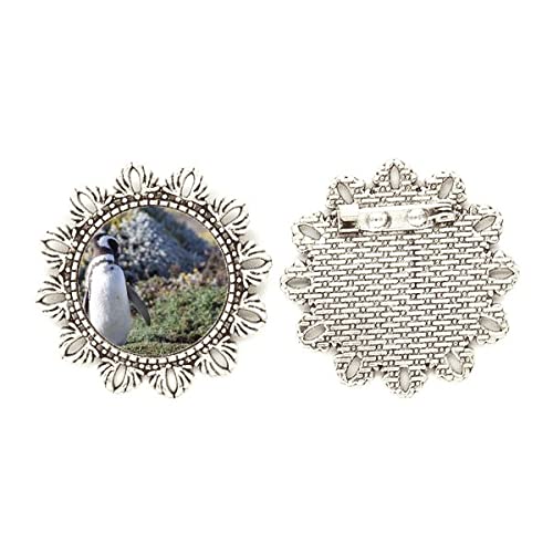 Broche de pingüino en plata el regalo ideal de inspiración animal