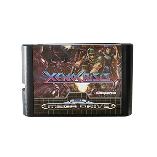 Xenocrisis Game Cartridge 16 bit Game Card for Sega Mega Drive Genesis Console (Reproduction)