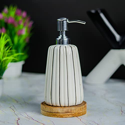 Kaolinite-Ceramic-Liquid-Soap-DispenserHandwash-BottleMultipurpose-Liquid-DispenserLiquid-Dispenser-White-Sing5 Ceramic Liquid Soap Dispenser