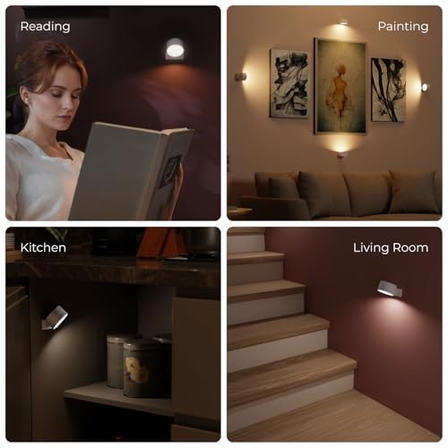 Xech Rechargeable Magnetic Wall Light White - Image 4