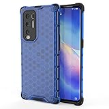 Liner Cover per Oppo Find X3 Neo Housse, Custodia protettiva in gomma TPU morbida antiurto in silicone [Rafforzare la versione con quattro angoli] [Protezione della fotocamera] - Blu