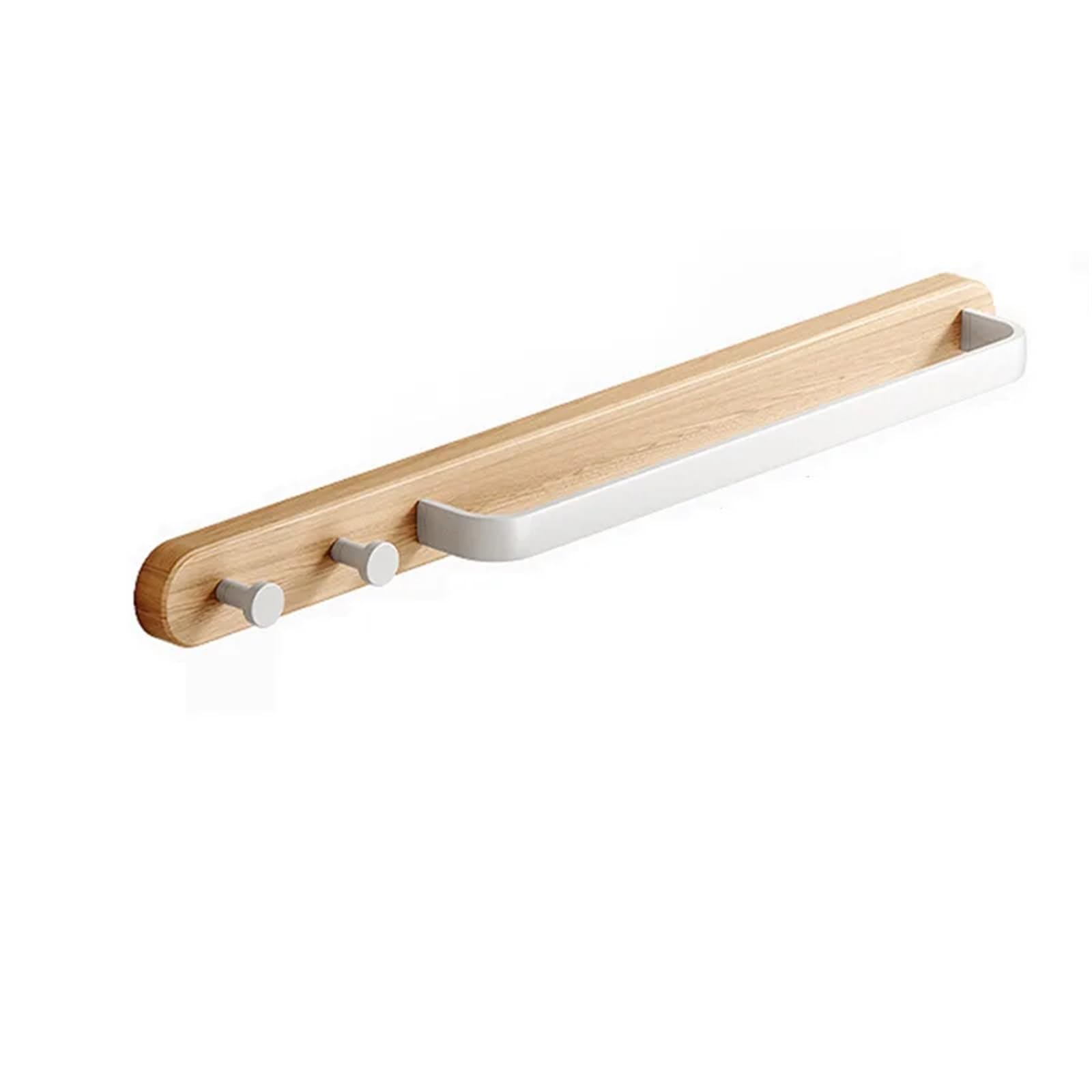 Wood Towel Rack ，no Punch Bathroom Shelf