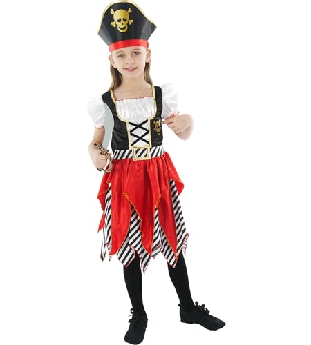 Disfraz de Pirata para Niñas Talla 9-10 miniatura 3
