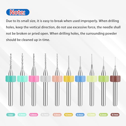 59 Stück Handbohrer Mini Bohrmaschine Pin Vise Handbohr mit 48 Spiralbohrer (0.5-3.0mm) und 10 Wolframcarbid Bohren, Handbohrer Modellbau Mini Bohrer Handbohrers zum Basteln für DIY Gießharz Bohren
