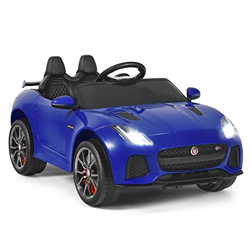 GOPLUS Kinderauto elektrisch Jaguar, 12V Elektroauto mit 2,4 Ghz...