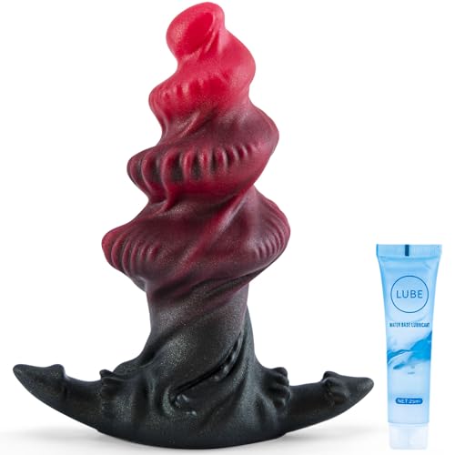 5.9in Wearable Butt Plug for Women Men, Soft Silicone Anal Plug, Knot Thick Anal Dildo with Suction Cup, Anal Sex Toys for Adults, Long-Term Wear Butt Plugs, Prostate Dildo, Gay Sex Toys - 235g