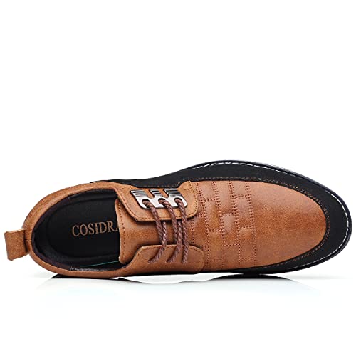 Image of COSIDRAM Men Casual Shoes Fashion Business Luxury Dress Shoes Office Loafers Flats Sneakers for Male