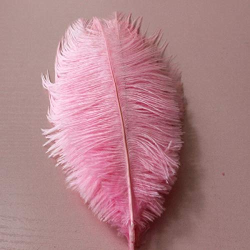 100 PCS/a lot of Beautiful Pink Ostrich Feathers 20-25 cm / 8-10 inches Wedding Celebration Decoration
