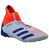 adidas Kids Boys Pradator 20.3 Turf Soccer Cleats Turf - Blue,Grey,Orange - Size 5 M