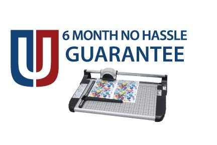 United Rt18 Rotary Paper Trimmer, 18" Cut Length, 15 Sheet Capacity, Office And Crafts #TOP4