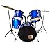 Colaxi Bass Drum Resonant Head 22 inch Enhancing Resonance Effect Black Polyester Smooth for A Fuller and Deeper Tone Resonance Skin