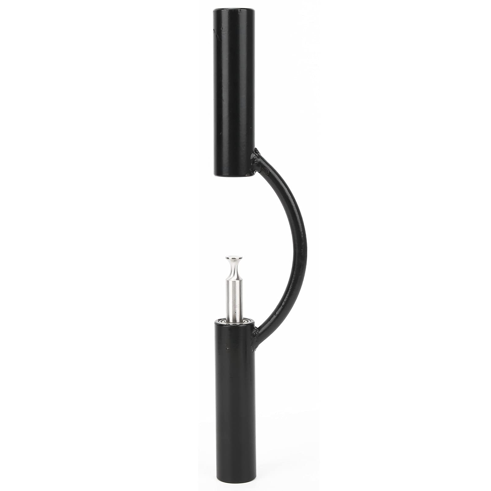 Herramienta de reparación de abolladuras de saxofón Metal Piezas de reparación de abolladuras de saxofón profesional Instrumentos musicales Rueda de presión de dos manos Negro Plata