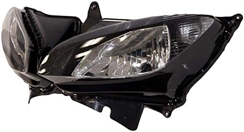 SHL-2039-5 Black Motorcycle Headlight