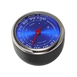 Healeved Fahrzeugtemperatur- und Luftfeuchtigkeitsmesser hygrometer raumthermometer innen Thermometer für zu Hause Innenthermometer Auto -Temperaturanzeige Blue