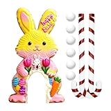 Set de juego de golf para fiestas – Actividad portátil para Pascua, ruta de minigolf para fiestas con bolas y para reuniones familiares en casa, salón, habitación y sala de juegos