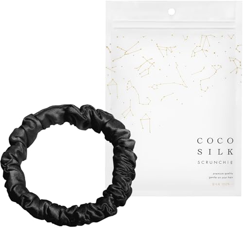 [COCOSILK]シルク ヘアゴム 跡がつかない シルク100％ 髪ゴム おしゃれ 大人 ヘアアクセサリー ココシルク シルクヘアゴムのサムネイル