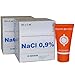 Produktbild KOCHSALZLÖSUNG NaCl 0,9% 40x 5ml Plastikampullen I zur Inhalation I zur Wundspülung I Infusion I B.Braun Miniplasco I Sparset mit Pharmaperle Duschgel