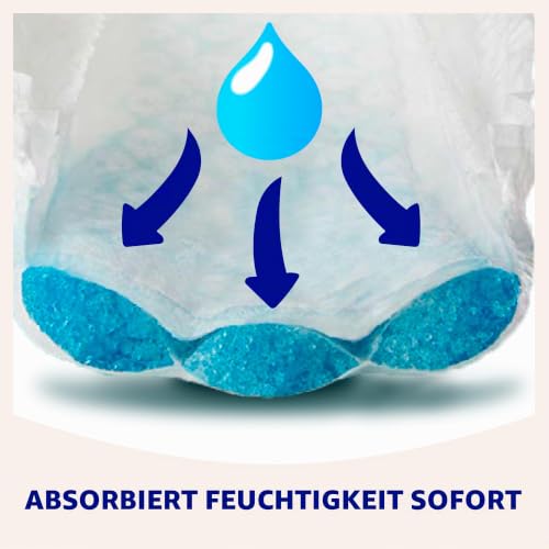 Dodot Sensitive Babywindeln, Größe 2 (4-8 kg), 240 Windeln + Geschenk mit 40 Aqua Pure Feuchttüchern, 99% Wasser… – Ansicht 6