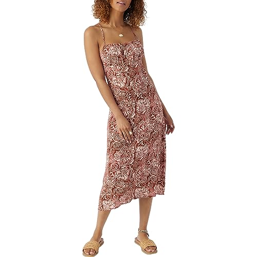 Robe midi TAYA fluide et légère idéale pour masquer les rondeurs
