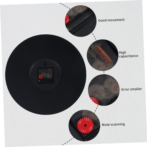 Horloge murale vinyle rétro le cadeau idéal pour décoration maison - 3
