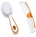 Safety 1st Easy Grip Brush And Comb, Colors May Vary (Pack of 2)