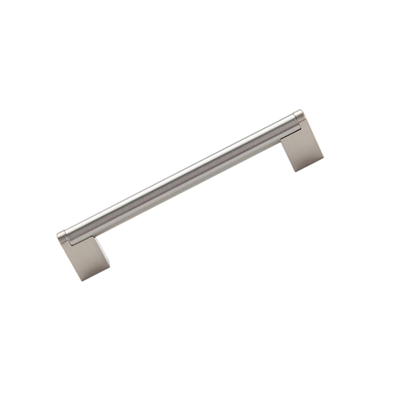 Furniture Wardrobe Handles Stainless Steel Kitchen Cabinet Handle Drawer Pulls Silver Cupboard Door Knobs with Screws Closet Handles Silver for Bedroom Furniture Hardware (Hole Distance:160mm)