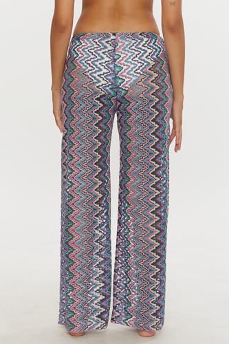 BECCA Sundown Crochet Knit Pants, Casual, Split Leg, Beach Cover Ups for Women3