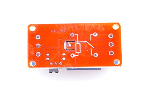 KNACRO 10A 12V 1-Channel Relay Module High Low Level Triggering Optocoupler Isolation Load 10A DC 30V AC 250V for PLC Automation Control, Industrial System Control, Arduino (DC 12V 10A, 1-Channel)