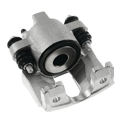 Image of Detroit Axle - Rear Left Brake Caliper for Ford Expedition F-150 F-250 | Lincoln Town Car Navigator Blackwood [for Forward Mount Caliper], Driver Side Disc Brake Caliper Replacement